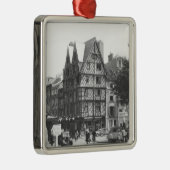 Adams Haus Silbernes Ornament (Rechts)