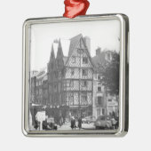 Adams Haus Silbernes Ornament (Links)