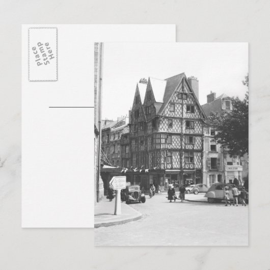 Adam's House Postkarte (Vorne/Hinten)