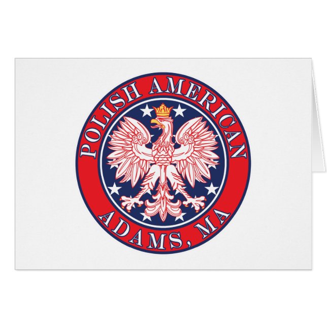 Adams Massachusetts Polnisch (Vorderseite (Horizontal))