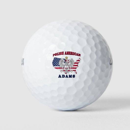 Adams Massachusetts Polnisch Golfball (Vorderseite)