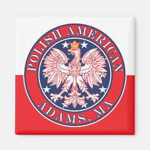 Adams Massachusetts Polnisch Magnet