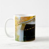 Adams Mill Old Covered Bridge, Indiana Kaffeetasse (Links)