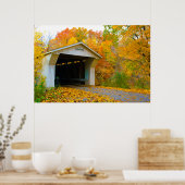 Adams Mill Old Covered Bridge, Indiana Poster (Küche)