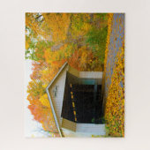 Adams Mill Old Covered Bridge, Indiana Puzzle (Vertikal)