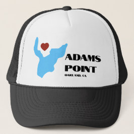 Adams Point / Lake Merritt Trucker Hat Truckerkappe