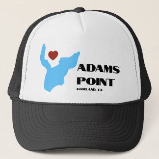 Adams Point / Lake Merritt Trucker-Mütze Truckerkappe