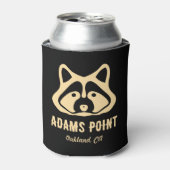 Adams Point Raccoon Cooler Dosenkühler (Kanne Vorderseite)
