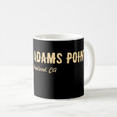 Adams Point Waschbär-Tasse Kaffeetasse (VorderseiteRechts)