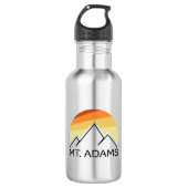 Adams Retro Edelstahlflasche (Vorderseite)