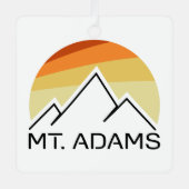 Adams Retro Ornament Aus Metall (Vorderseite)