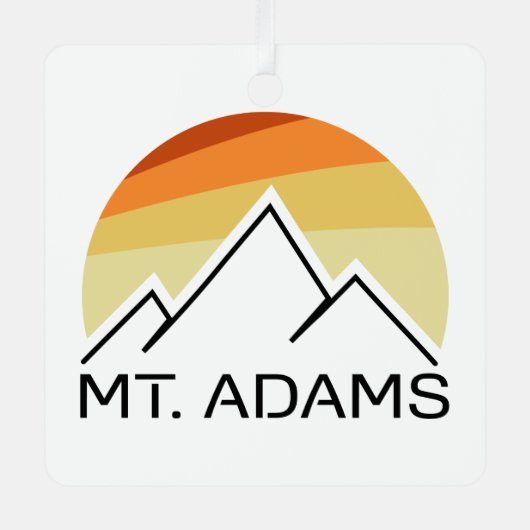 Adams Retro Ornament Aus Metall (Vorderseite)