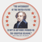 Adams - Tripoli -2 Runder Aufkleber (Vorderseite)