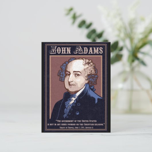 Adams-Tripoli Postkarte (Stehend Vorderseite)