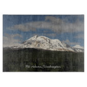 Adams Washington Landscape Foto Cutting Board Schneidebrett (Vorderseite)