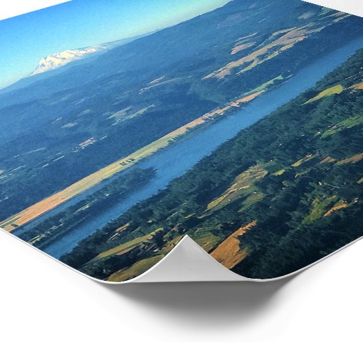 Adams, Washington Poster (Ecke)