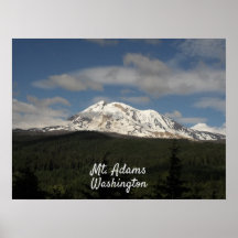 Adams Washinton mit Forest und Blue Sky Foto