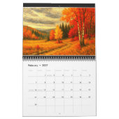 AdamsArt 2026 Landschaft im Herbst Kalender (Feb 2027)