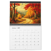 AdamsArt 2026 Landschaft im Herbst Kalender (Jan 2027)