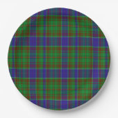 AdamScottishTartan Pappteller (Vorderseite)