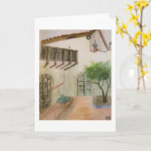 Adamson House #3 Karte (Gelbe Blume)