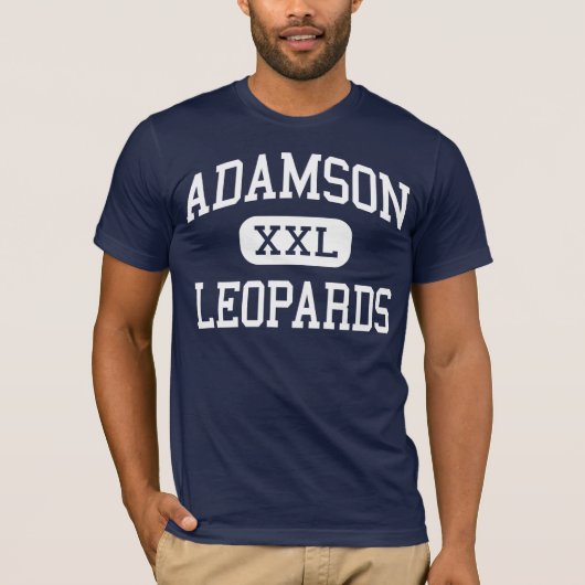 Adamson - Leoparden - Highschool - Dallas Texas T-Shirt (Vorderseite)