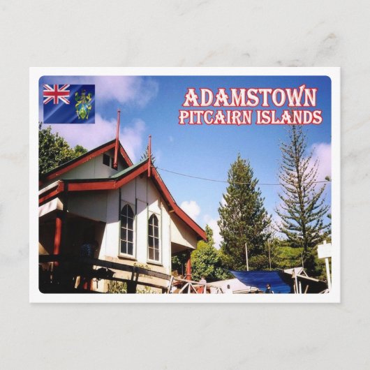 Adamstown - Pitcairninseln - Postkarte (Vorderseite)