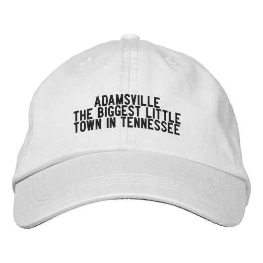 ADAMSVILLE Tennessee Hut (Vorderseite)