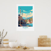 Adana Türkei Berühmte Reiseziele Poster (Küche)