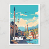 Adana Türkei Berühmte Reiseziele Postkarte (Vorderseite)