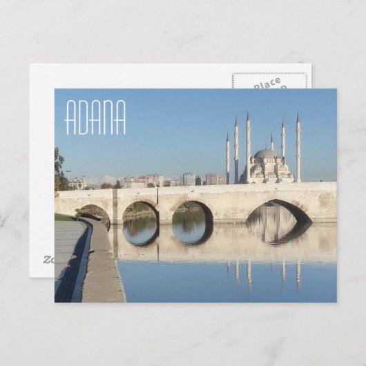 Adana Türkei Postkarte (Vorne/Hinten)