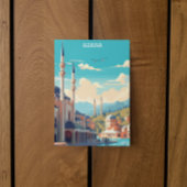 Adana Turkey Retro Vintage Travel Postkarte