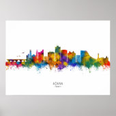 Adana Turkey Skyline Poster (Vorne)