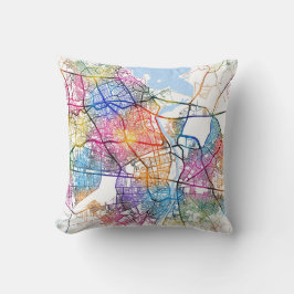 Adana Türkiye City Map Kissen