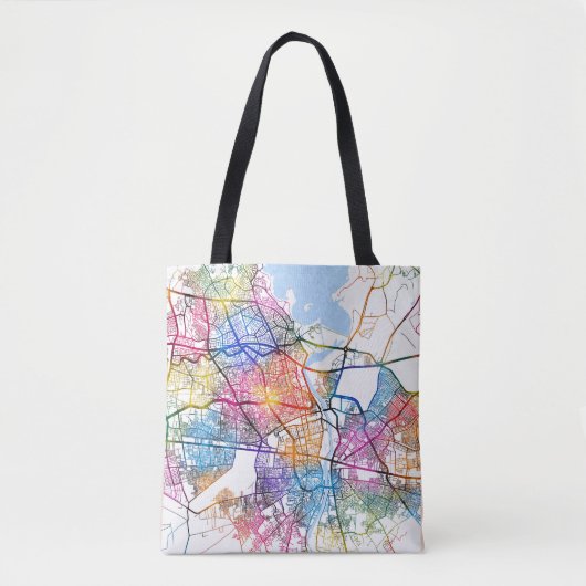 Adana Türkiye City Map Tasche (Vorderseite)