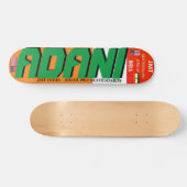 ADANI JMT INDIA 7 3/4" Skateboard Deck (Horizontal)