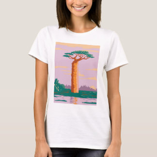 Adansonia grandidieri Madagascar Baobab T - Shirt