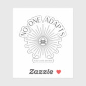 Adapt Vinyl Sticker (Blatt)