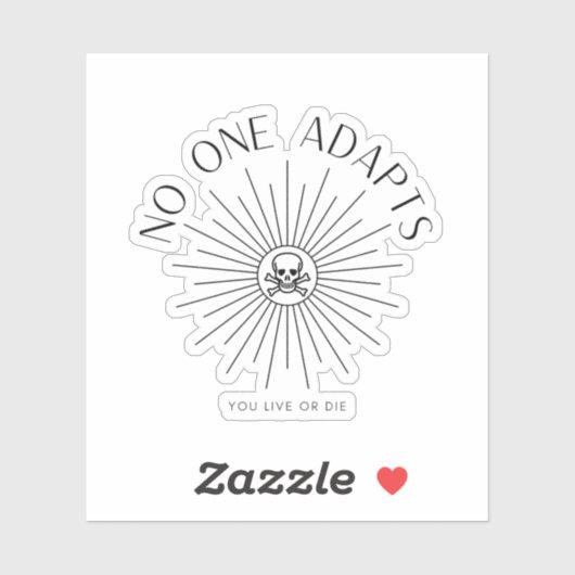 Adapt Vinyl Sticker (Blatt)