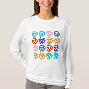 ADAPTER-Pop-Kunst mit 45 U/min Rekord T-Shirt