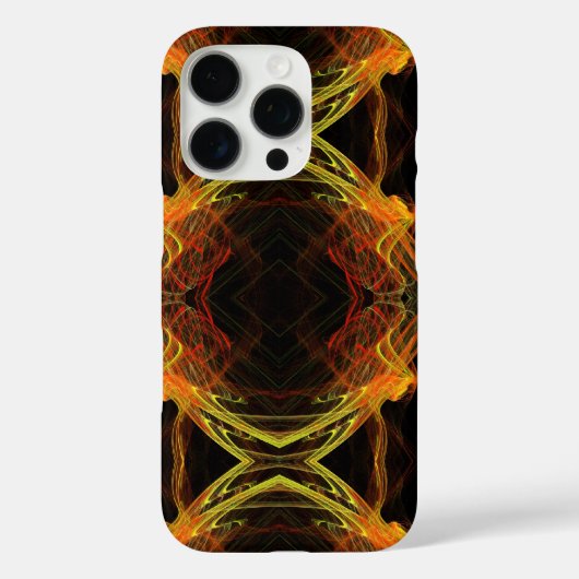 Adaptiert an alle Telefongehäuse - Diamond Fraktal Case-Mate iPhone Hülle (Rückseite)