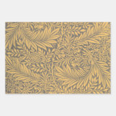 Adaptiertes William Morris Luckspur Packpapier Geschenkpapier Set (Vorderseite 2)