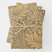 Adaptiertes William Morris Luckspur Packpapier Geschenkpapier Set (Beispiel)