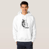 Adaptive Spirit Wolf Men Hoodie (Vorne ganz)