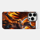 Adaptiver Engel iPhone Hülle (Rückseite (Horizontal))