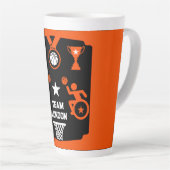 Adaptiver Mit Behinderung Basketball Milchtasse (Rechte Ecke)