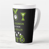 Adaptiver Mit Behinderung Basketball Milchtasse (Rechte Ecke)