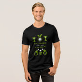 Adaptiver Mit Behinderung Basketball Tri-Blend Shirt (Vorderseite voll)