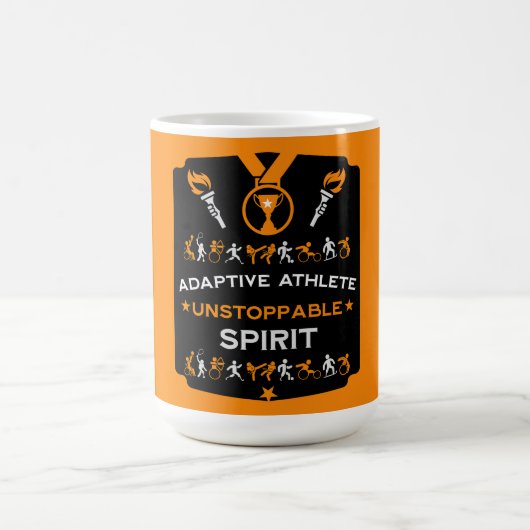 Adaptives Mit Behinderung Sportgeschenk Kaffeetasse (Mittel)
