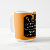Adaptives Mit Behinderung Sportgeschenk Kaffeetasse (Vorderseite Links)